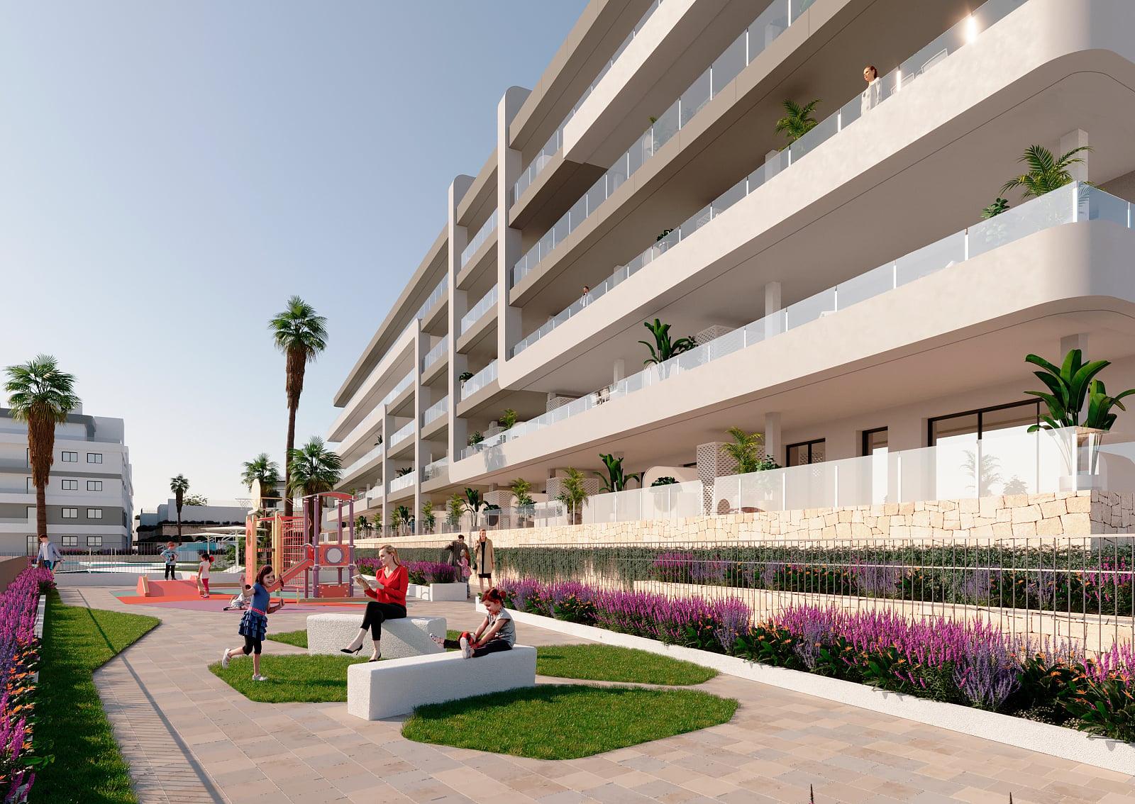 Apartments in Mutxamel Suburb, Mutxamel (ALC-00861) — photograph 2